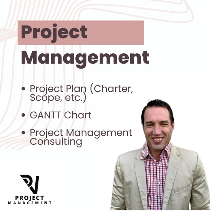 create a ms project or excel gantt chart, project plan, manage your project
