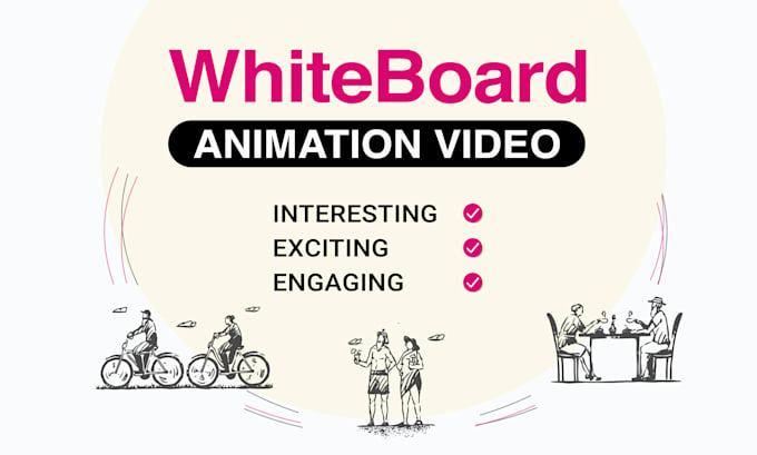 create a whiteboard animation or 2d explainer video