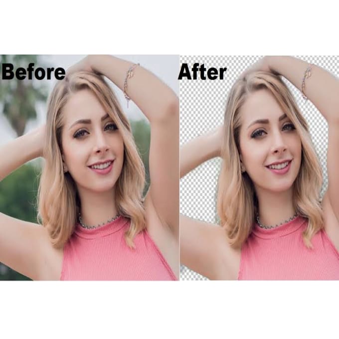 professionally remove background from image, cut out photos
