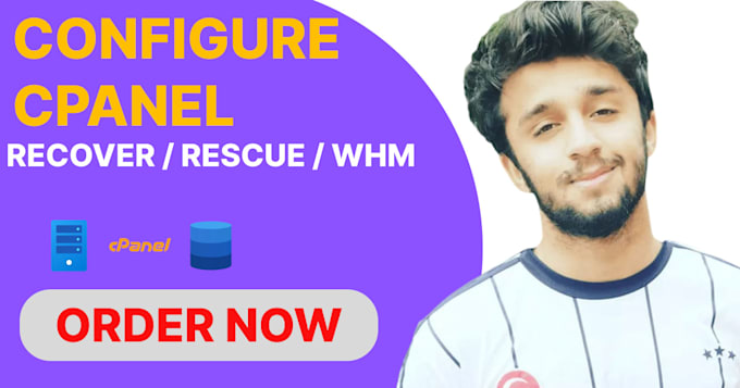 configure cpanel , whm  or recover database in rescue mode