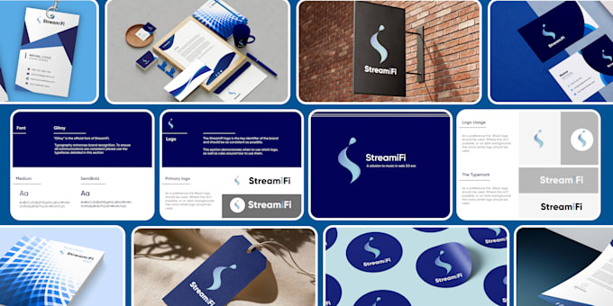 design unique brand identity and guideline