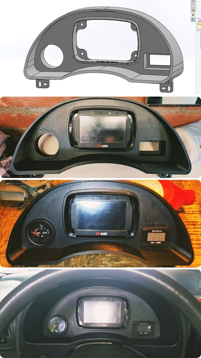 design dash mounts for digital displays