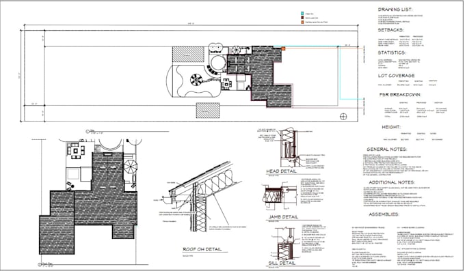 create deck construction drawing, plans for building permit
