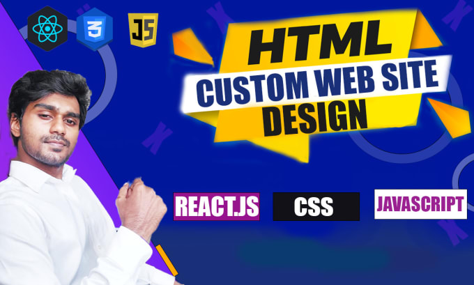 Create responsive and modern landing page using html,css,js by Boshi_mg ...