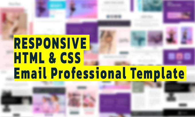 Design a professional responsive html email template by Afrikservices ...