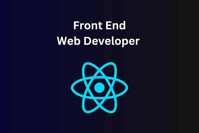 Be your front end web developer using react by Code_ask | Fiverr