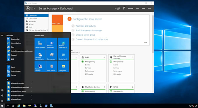 install and configure windows server 2012 2016 2019, ad, dns, dhcp