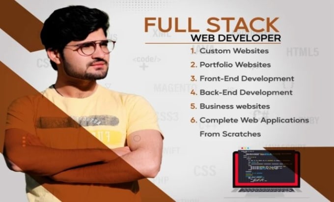 Be Your Front End Web Developer Using Htmlcssbootstrapreact Js By Sherazkhan9 Fiverr