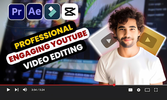 professionally edit video for your youtube channel