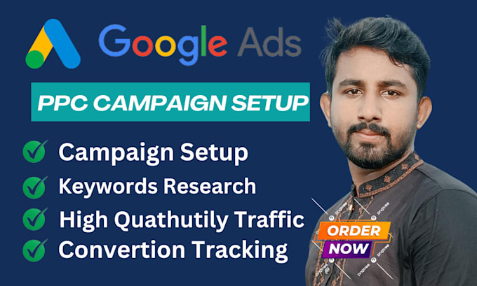 setup, optimize and manage your google ads PPC campaigns
