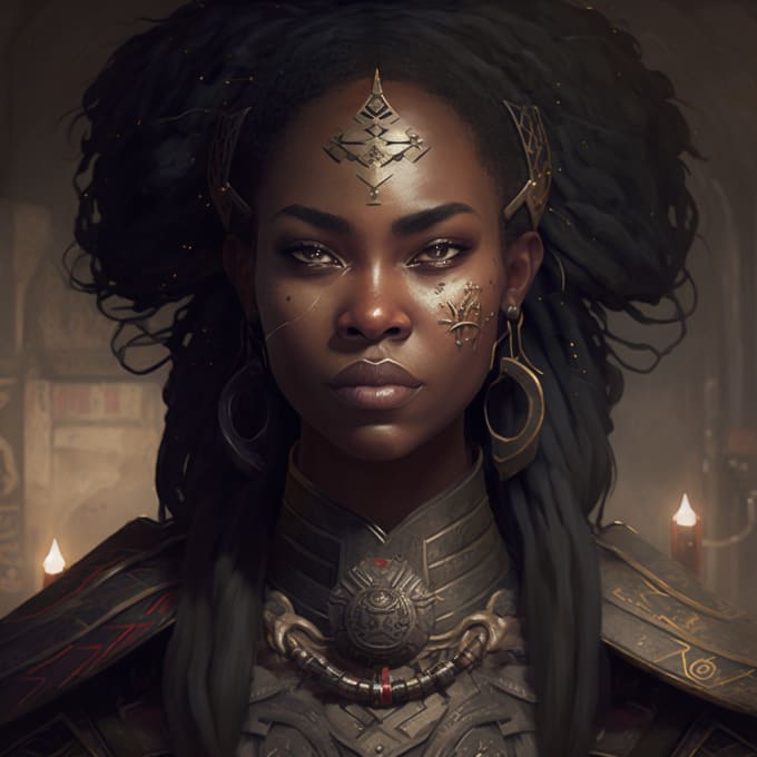 Create custom rpg character art by Corvifred Fiverr