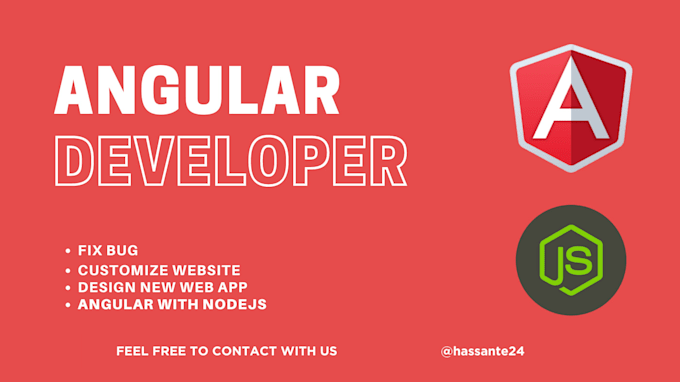 Do your angular projects website development by Hassante24 | Fiverr