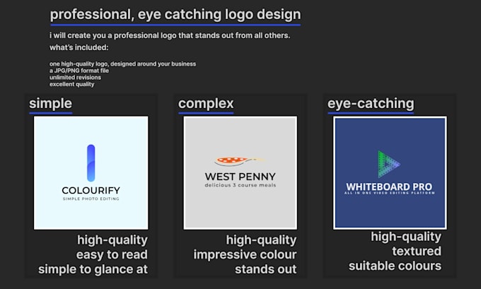 Design a stunning logo by K_eran | Fiverr