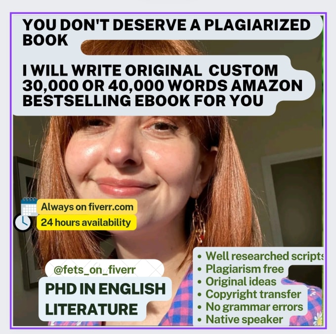 Write best seller 30k 40k words non fiction ebook, ebook ghostwriter