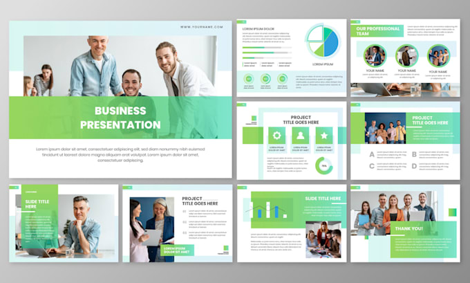 Design powerpoint presentation and investor pitch deck by Mester ...