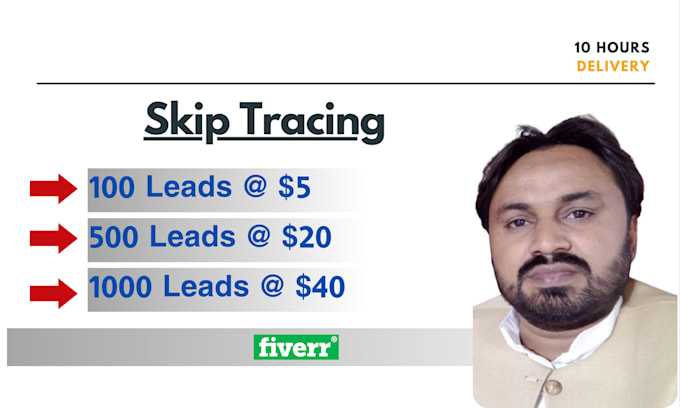 do skip tracing and lead generation