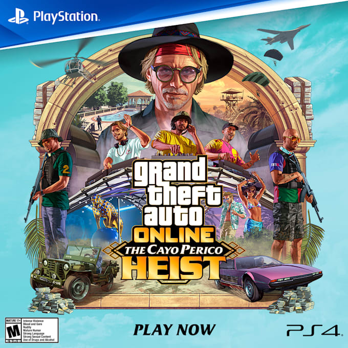 Do cayo perico heist for you by Rustyteitelman Fiverr