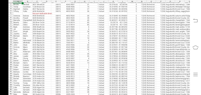give 50k usa home owner database with 94 percent valid rate