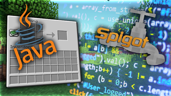 Program your minecraft plugin in java by Williwindisc274 | Fiverr