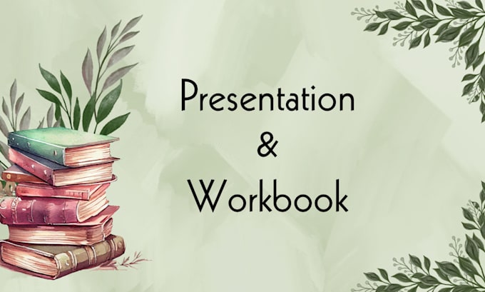 create editable canva workbook and powerpoint presentation for you