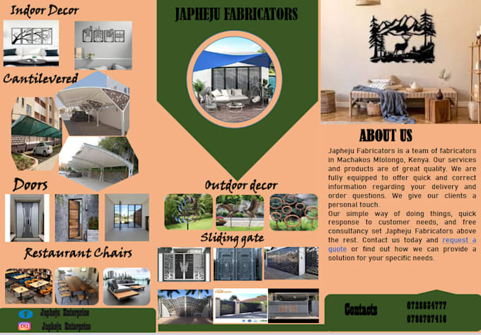 design bronchure and fylers