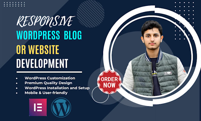 build a responsive wordpress website or blog