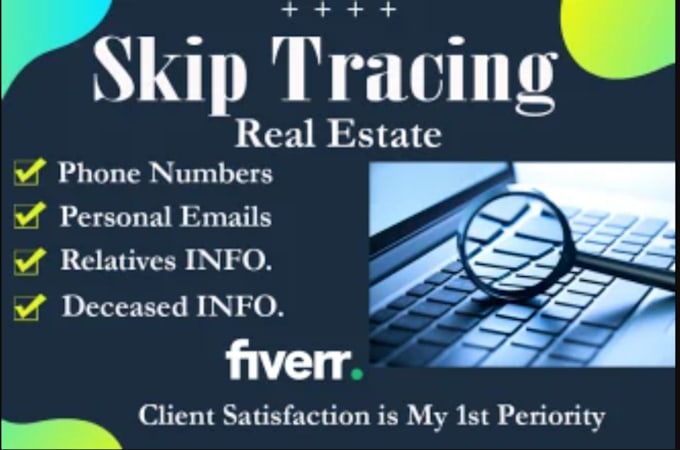 do real estate skip tracing