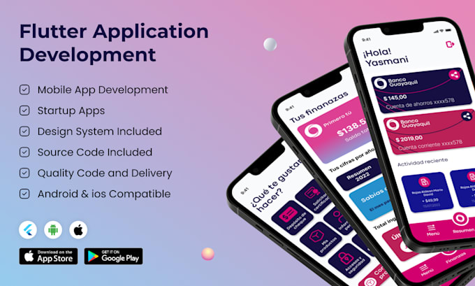 Do ios and android mobile app development using flutter by Dhavalmulani ...