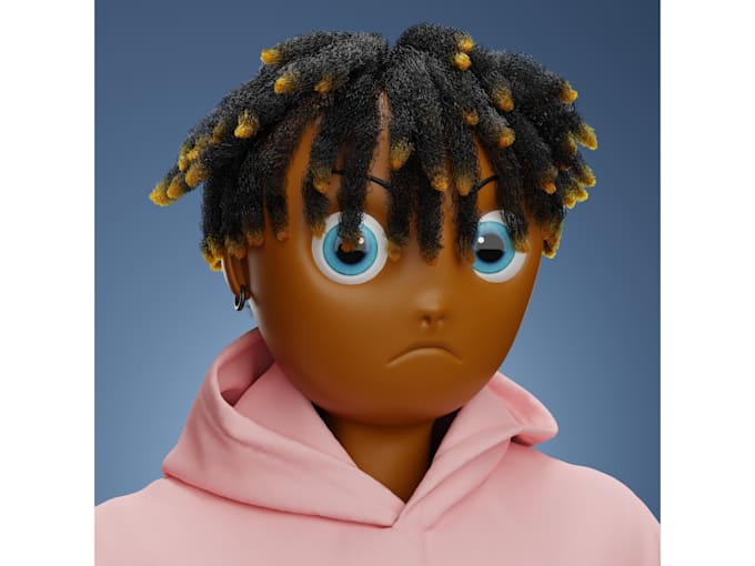 Model a stunning 3d character for you by Okashif77 | Fiverr