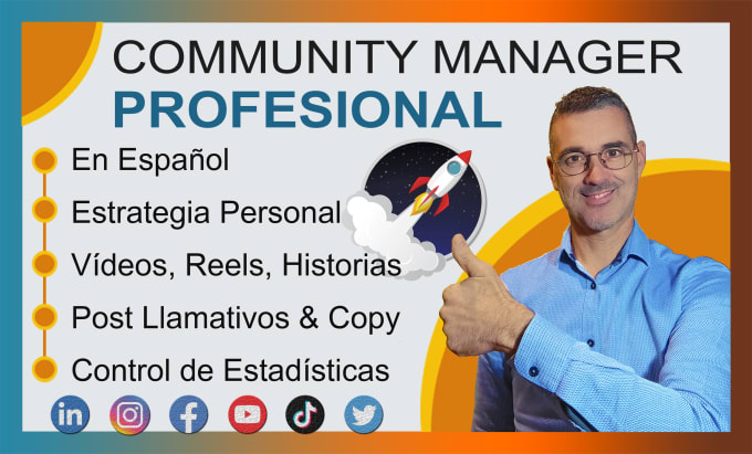 be your community manager in spanish