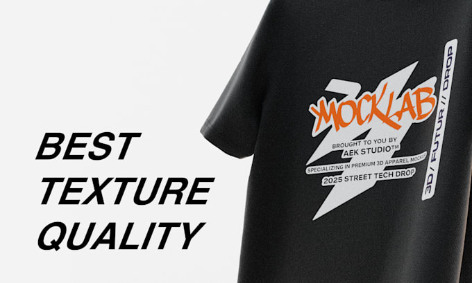 create stunning, realistic animated 3d clothing mockups