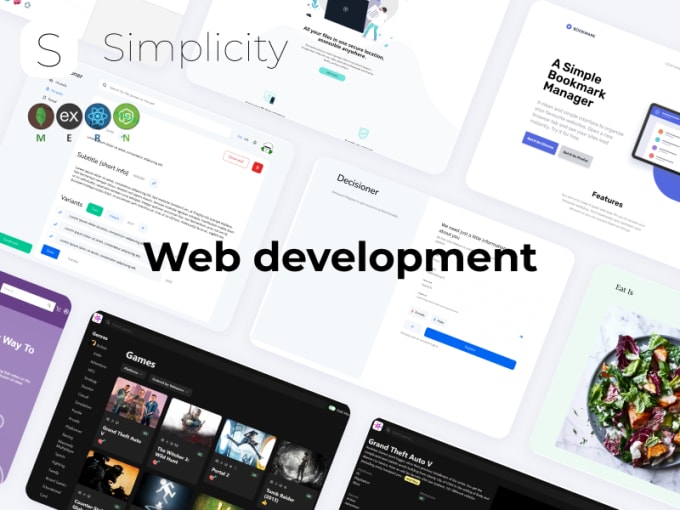 Develop complete website using react and node js by Simplicity_team ...