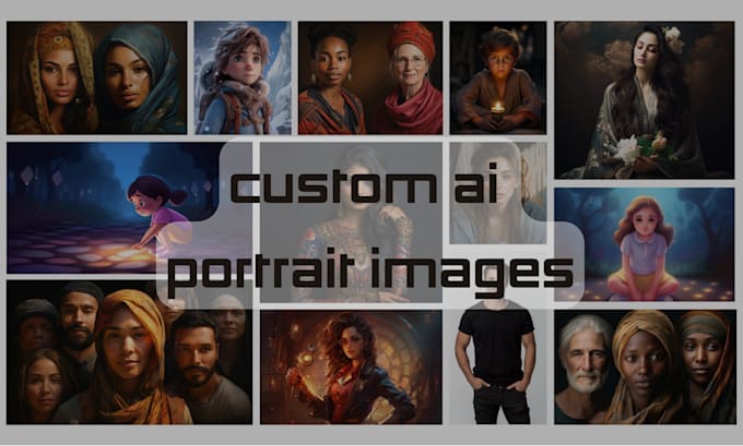 use ai to create realistic portrait images