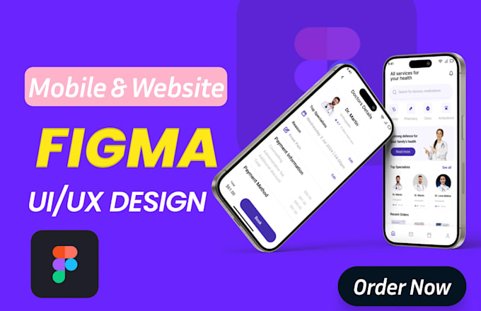 Do ui and ux design for mobile and desktop app in figma by ...
