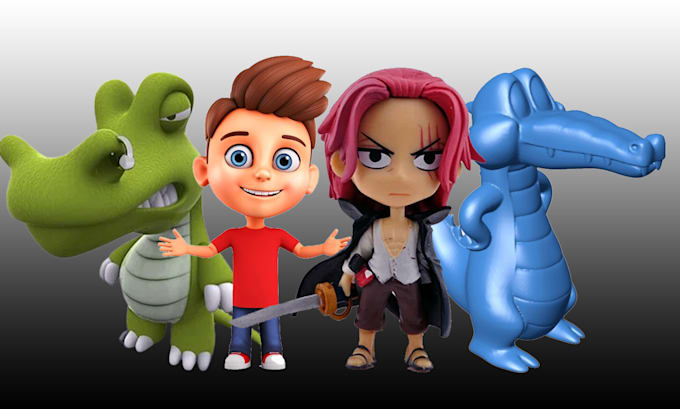 Sculpt 3d model for 3d printing and rendering by Moon_studio0 | Fiverr