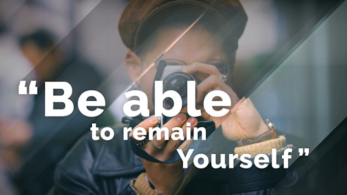 create a photo quotes video inspirational quotes