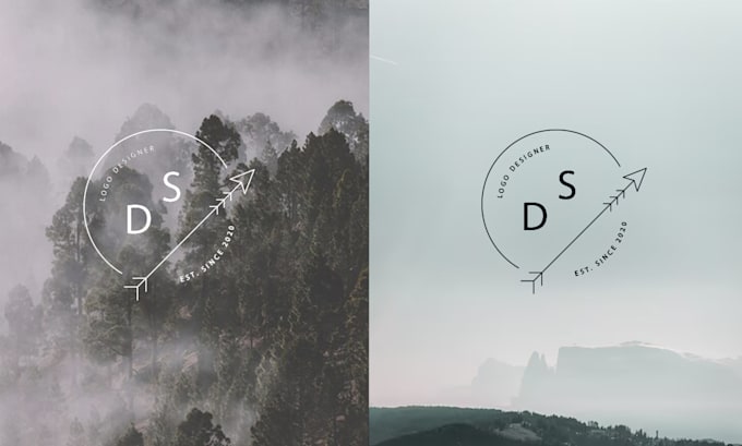 create abstract and modern logo