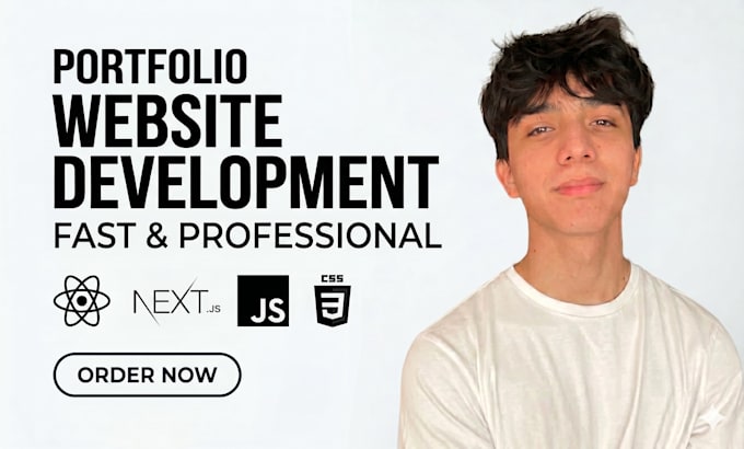 build your professional portfolio website with fast delivery