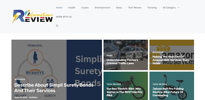 develop wordpress website and business website