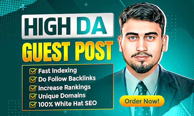 do high da guest post and publish article with dofollow backlinks