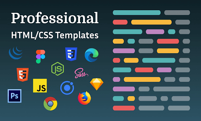 Convert your design into professional html template by V_maryna | Fiverr