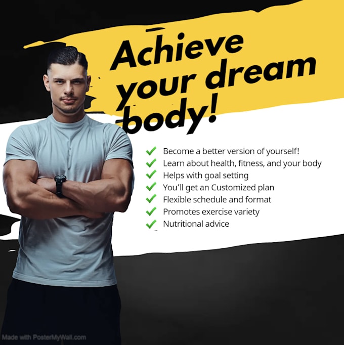 make a personalized workout program to lose fat and gain muscle