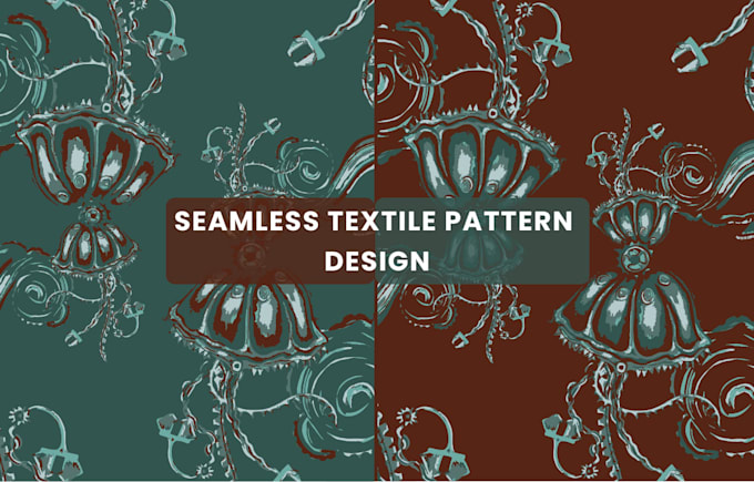 develop exclusive textile pattern design