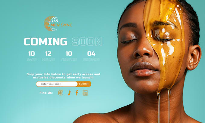 make premium coming soon waitlist shopify wordpress wix html react landing page