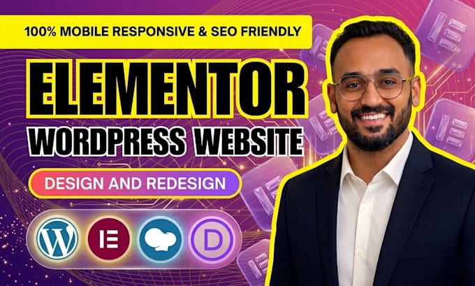 design, redesign, clone wordpress websites as elementor expert