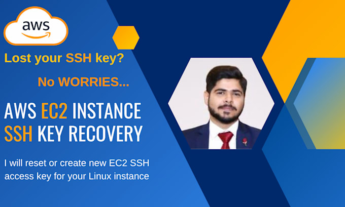 reset and new ssh and pem key for aws ec2 linux server