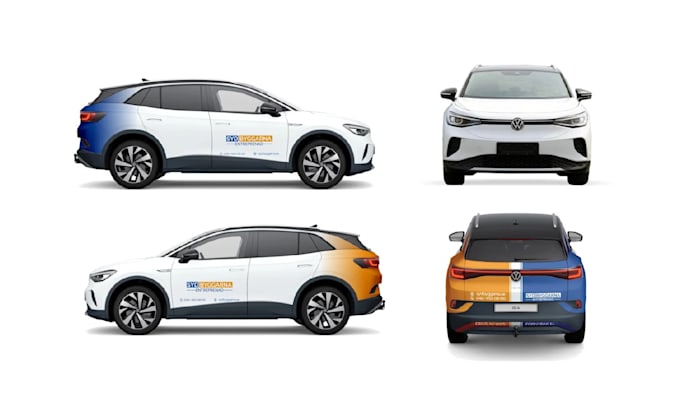 design custom car , van , vehicle , bus wraps for you