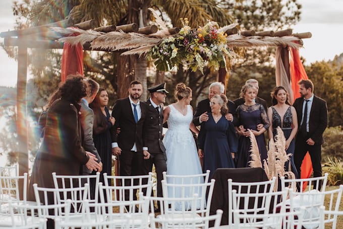 professionally edit your couple wedding film