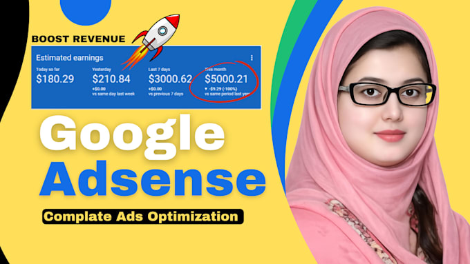 set up google adsense ads on your wordpress website and optimize them