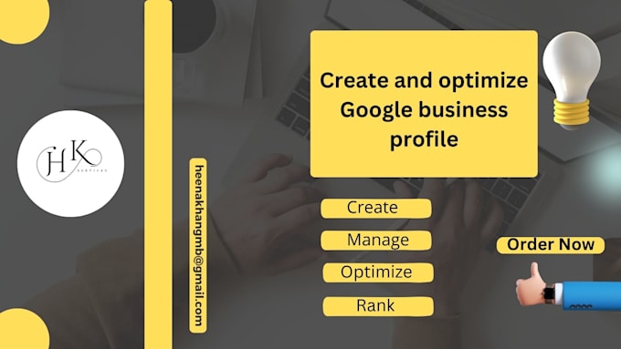 create and optimize google my business profile for local SEO